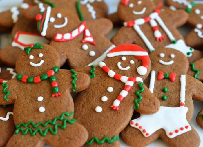 Gingerbread man outdoor decor