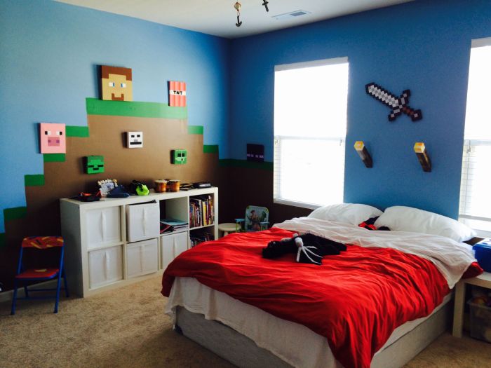 Minecraft room decor ideas