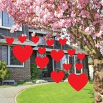 Valentines day outdoor decor