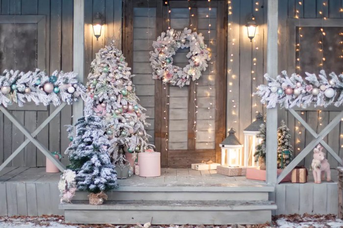 Outdoor christmas decor 2021