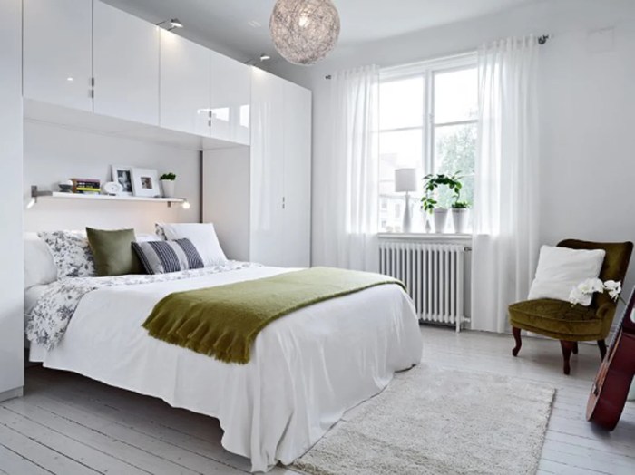 White bedroom decor ideas