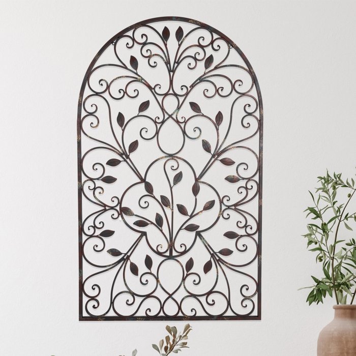 Wrought iron decor outdoor